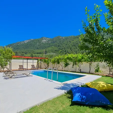 ヴィラ Kizilbella 2, Lueks Havuzlu Korunakli Tas フェティエ