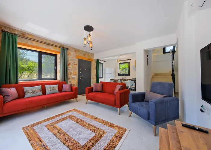 Villa Kizilbella 2, Lueks Havuzlu Korunakli Tas Fethiye