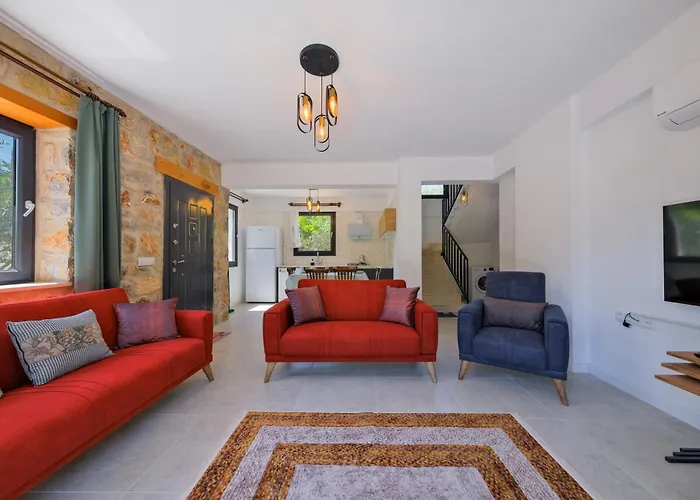 Kizilbella 2, Lueks Havuzlu Korunakli Tas * Fethiye