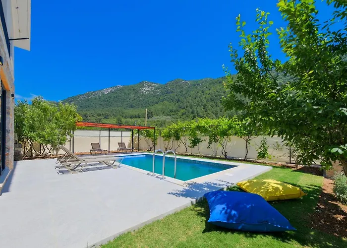 Vilă Kizilbella 2, Lueks Havuzlu Korunakli Tas Fethiye